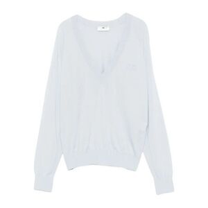 Elisabetta Franchi Women Wool Blend Tricot V-Neck Sweater